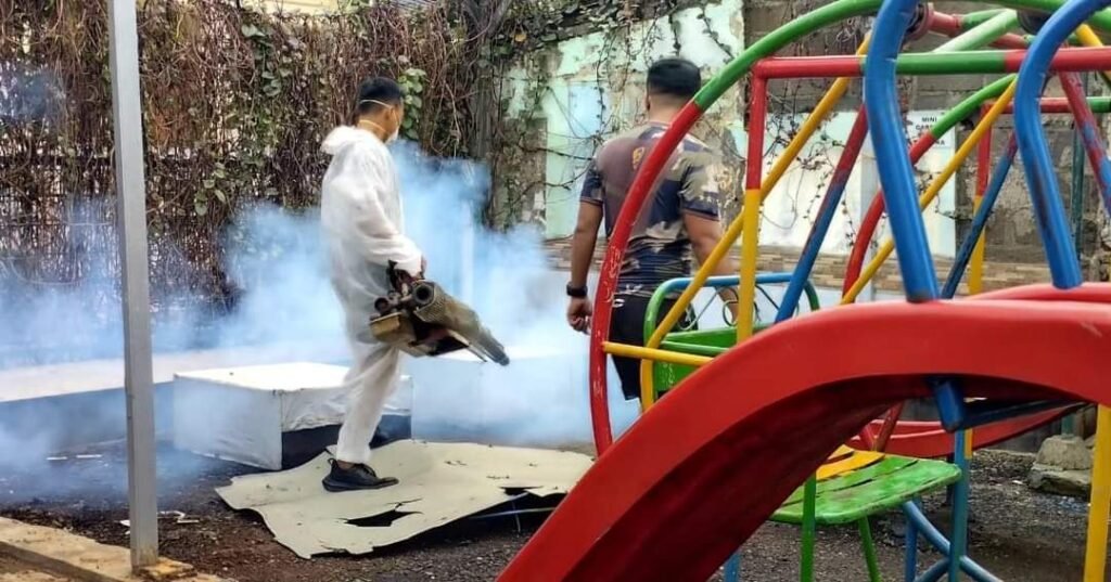 Cegah DBD, Kesehatan Kostrad  Laksanakan Foging di Rumdis Kostrad dan Penerbad - Teropong Rakyat