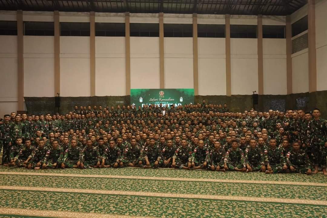 Pangkostrad Safari Ramadhan Bersama Prajurit Kostrad Cilodong, Depok, Jawa Barat. - TeropongRakyat.co