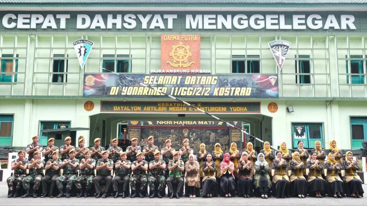 Danpussenarmed Sambangi Yonarmed 11/GG/2/2 Kostrad, Ini Tujuannya! - TeropongRakyat.co