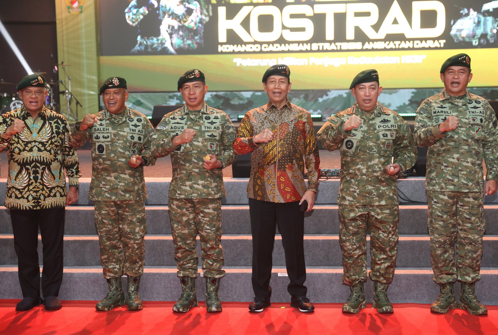 63 Tahun Pengabdian Kostrad, Panglima TNI dan Kasad Hadirkan Sesepuh Prajurit Cakra - TeropongRakyat.co