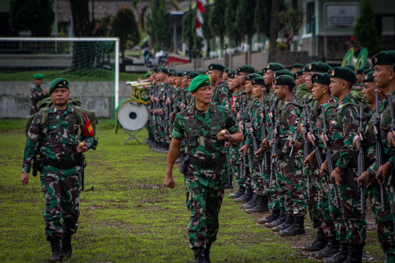 Resmi, Pangdam III Siliwangi Sambut Maung 300 Siliwangi Kembali Dari Tugas Operasi Papua - TeropongRakyat.co