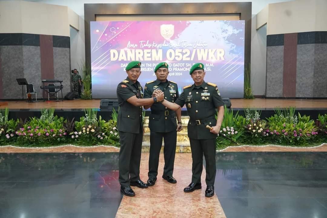 Panglima Kodam Jaya Pimpin Sertijab Pejabat Komandan Korem 052/Wijayakrama  - Teropongrakyat.co