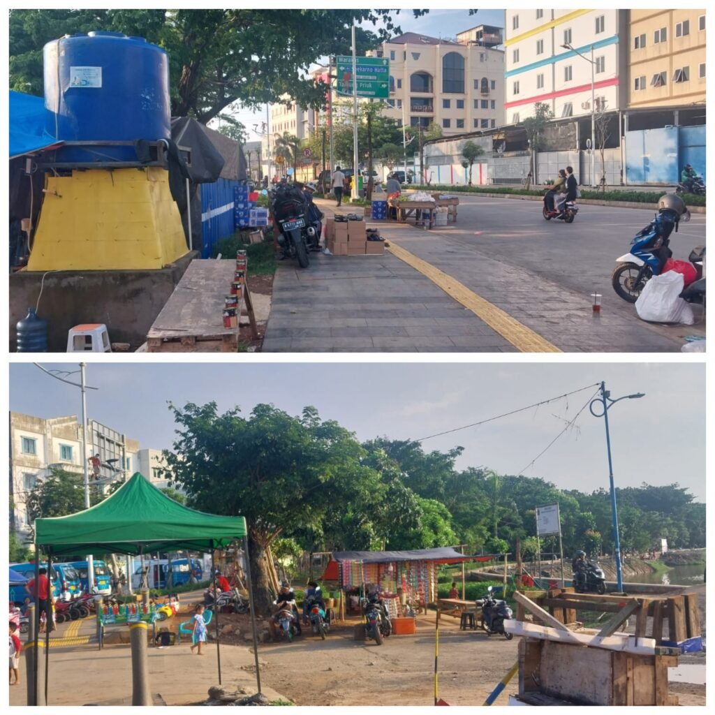 Portal Berita Indonesia dan Dunia Terkini Hari Ini, Update Harian Terbaru, Terlengkap, Tajam, Aktual dan Berimbang. Maraknya Pedagang Buka Warung Di Area Hutan Kota Waduk Danau Cincin, Ini Kata Tokoh Masyarakat Papanggo. - Teropong Rakyat
