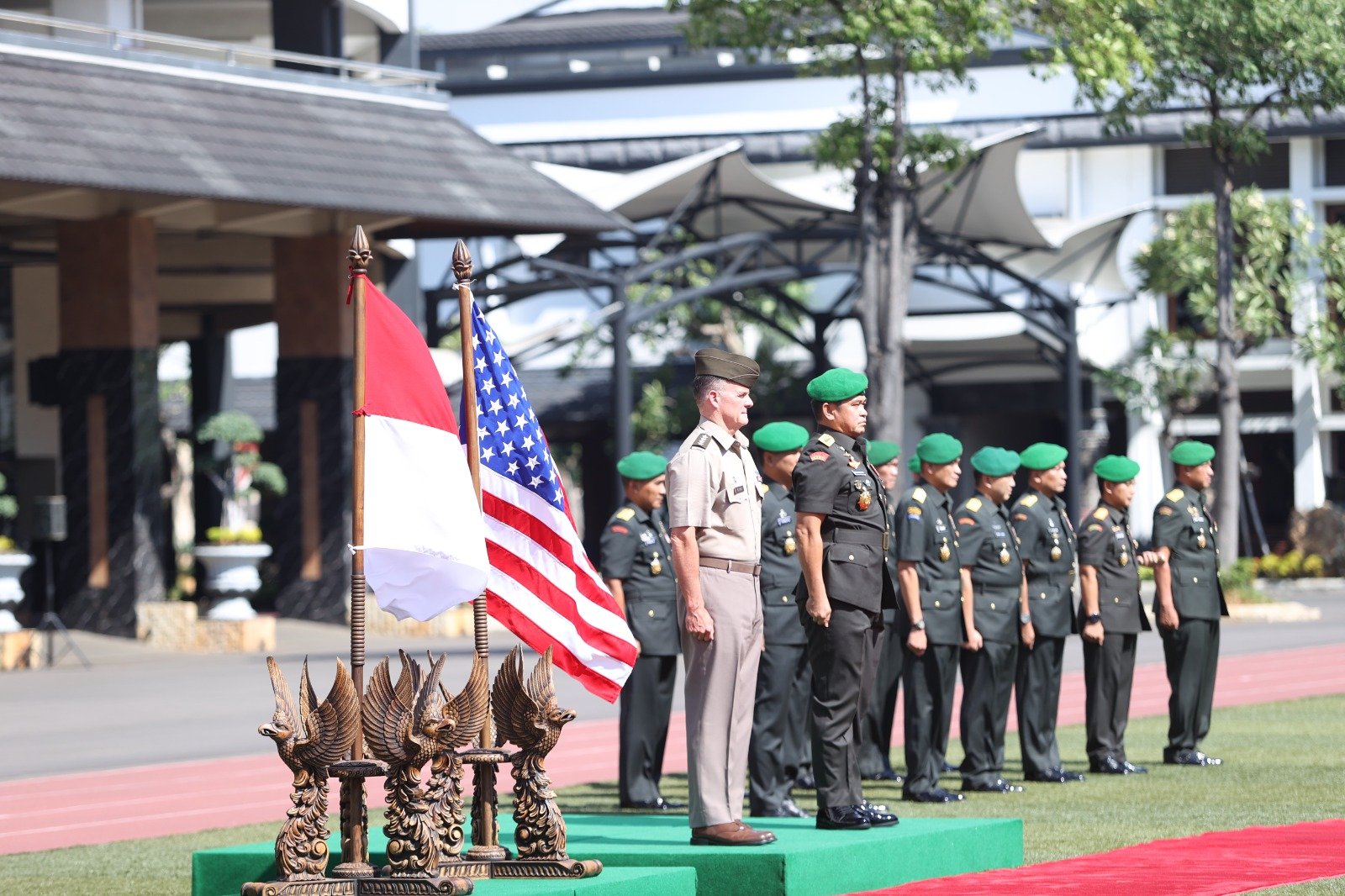 Terima Kunjungan Kehormatan Danjen USARPAC, Kasad Sepakat Perkuat Kerja Sama - Teropongrakyat.co