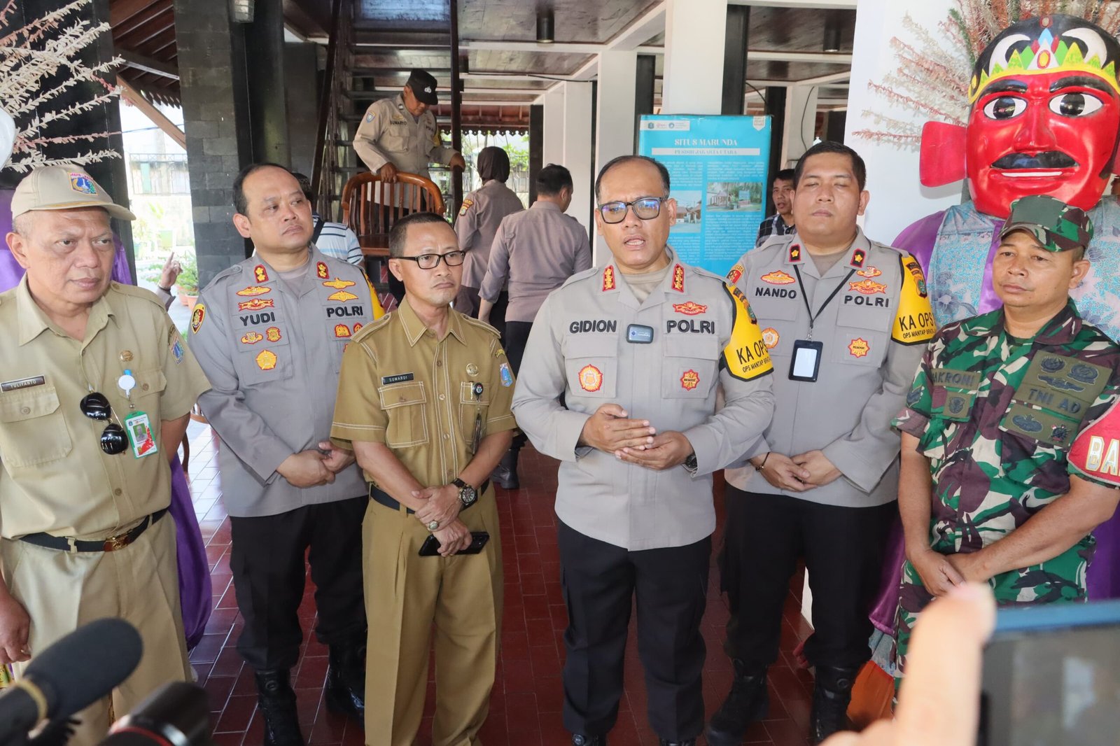“Grebek” Rumah Sipitung Kapolres Ajak Jaga dan Lestasrikan Rumah Si Pitung