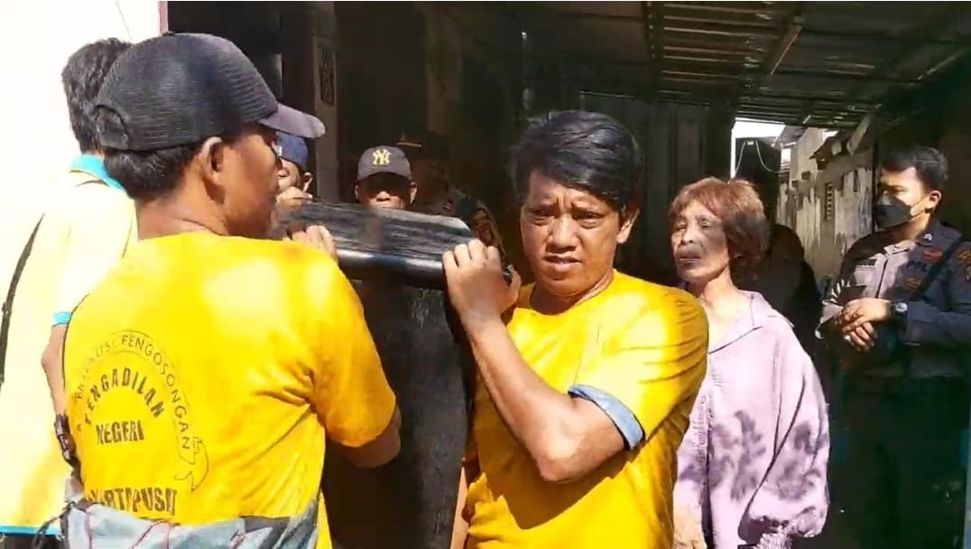 Kalah Dipengadilan, Rumah Seorang RW Dieksekusi Pengadilan