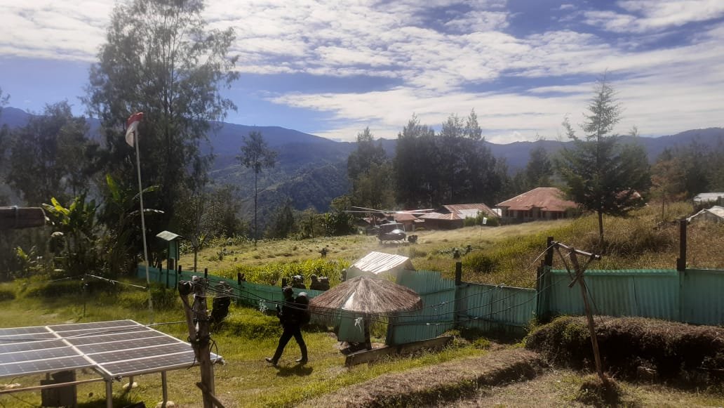 Pasukan TNI Beserta Polri Gerak Cepat Rebut Homeyo Intan Jaya