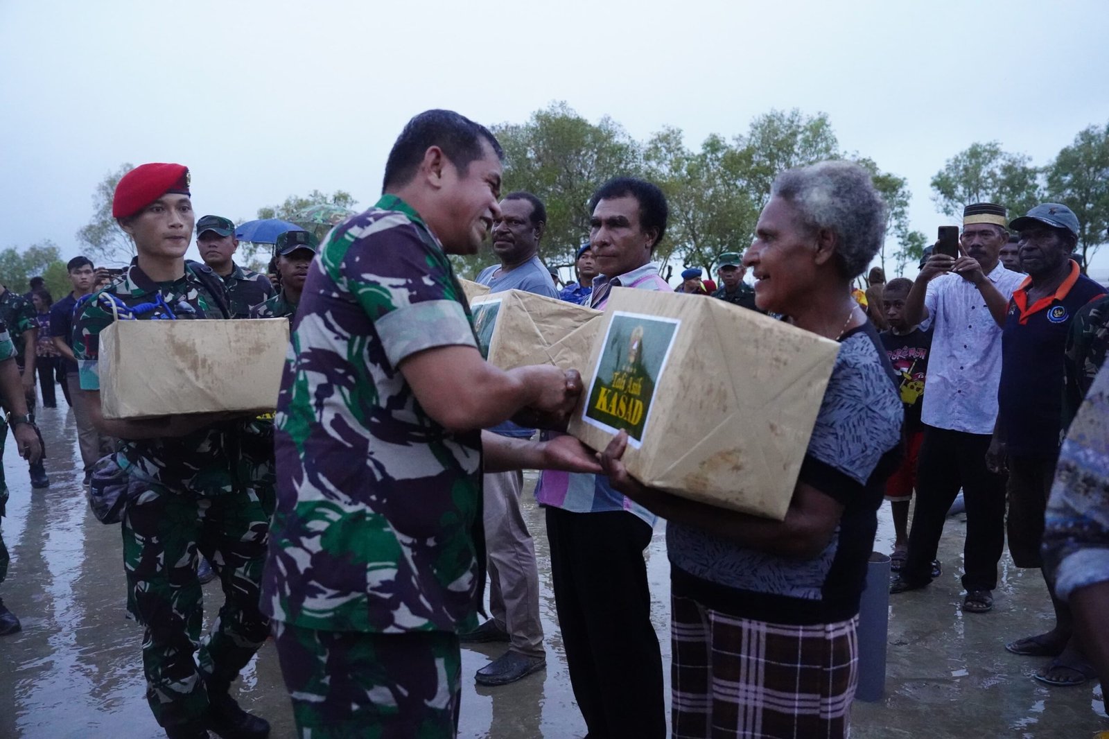 Dari Kampung Ivi Mahad, Merauke, TNI AD Dukung Ketahanan Pangan - Teropongrakyat.co