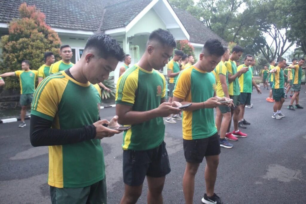 Aplikasi NRC, Era Digital Lari 3K Prajurit Menarmed 2 Kostrad - Teropong Rakyat