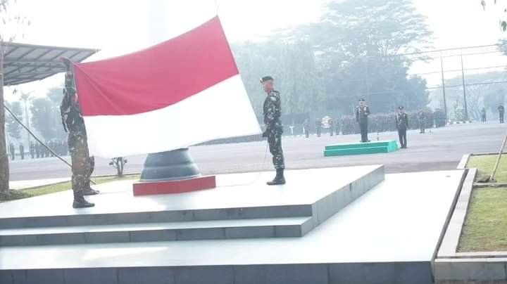 Divisi Infanteri 1 Kostrad Gelar Upacara Peringatan Hari Lahir Pancasila - Teropongrakyat.co