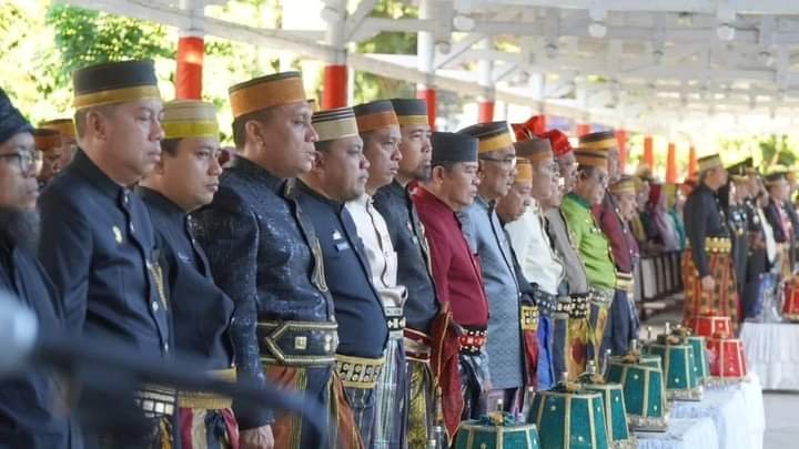 Pangdivif 3 Kostrad dan Forkopimda Sulsel Hadiri Upacara Hari Lahir Pancasila di Rumah Dinas Gubernur  - Teropong Rakyat