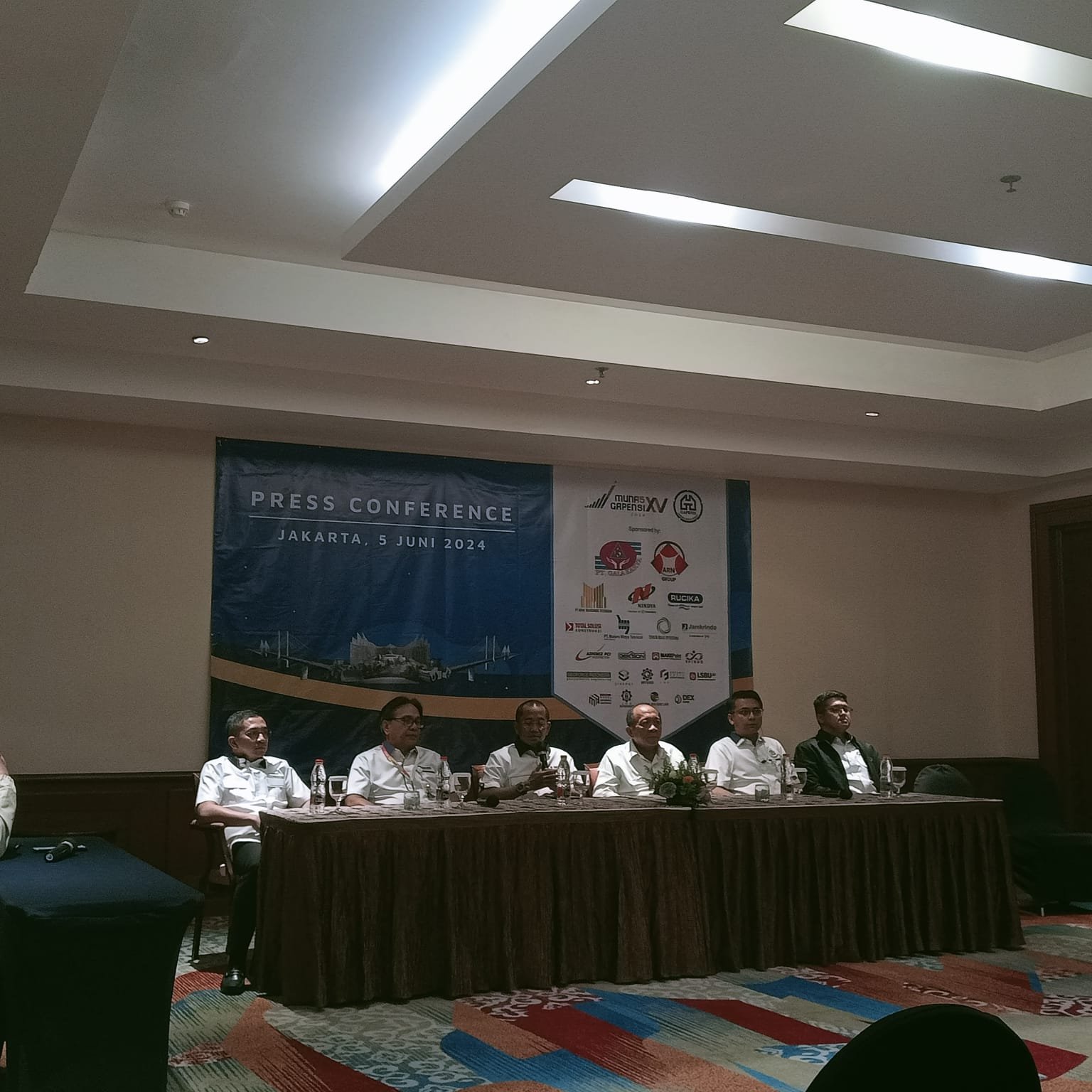 Badan Pengurus Pusat Dalam Rangka MUNAS XV GAPENSI 2024 : “Menjadi Kontraktor Di Indonesia Semakin Berat Dengan Persyaratan Amat Ketat Dan Sulit”