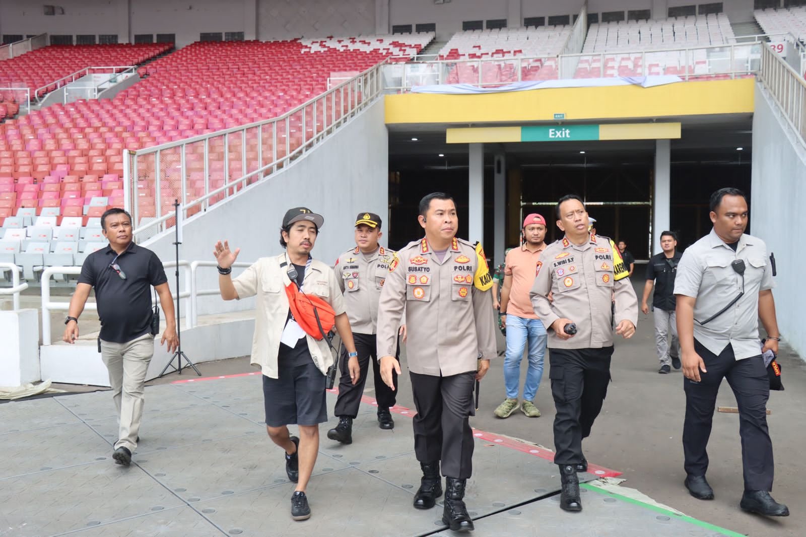 TNI Polri Kerahkan 2.086 Personil Amankan Pertandingan Sepak Bola Indonesia Vs Iraq di GBK