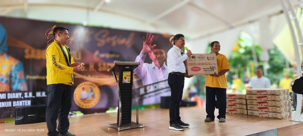Meriah Kegiatan Saber Peduli Drs. H. Sachrudin dalam Acara Bhakti Sosial