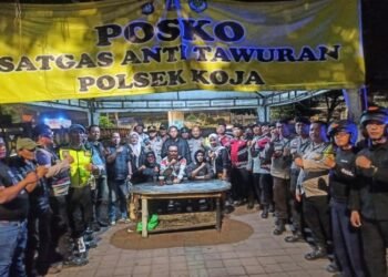 Masyarakat Koja Berterima Kasih kepada Kapolsek Koja dengan Adanya Giat Patroli Kegiatan Rutin Yang Ditingkatkan (KRYD). - TeropongRakyat.co