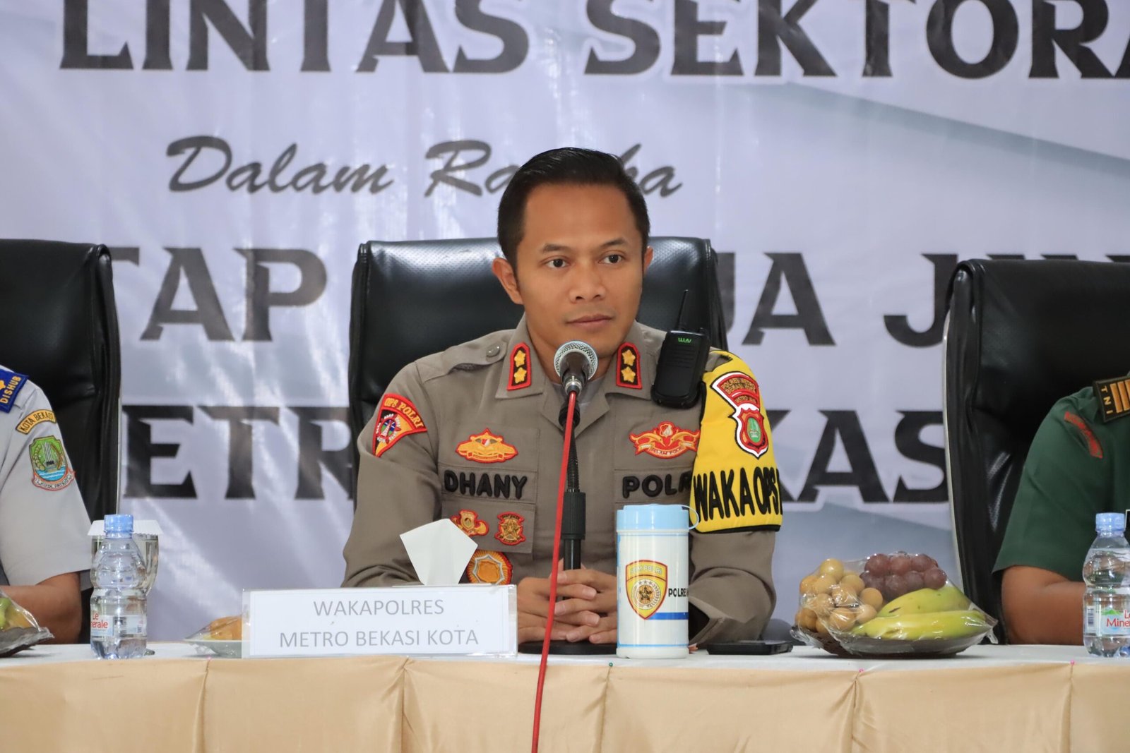 Polres Metro Bekasi Kota Lakukan Rapat Lintas Sektoral Operasi Mantap Praja 2024, Terkait Persiapan Pilkada 2024