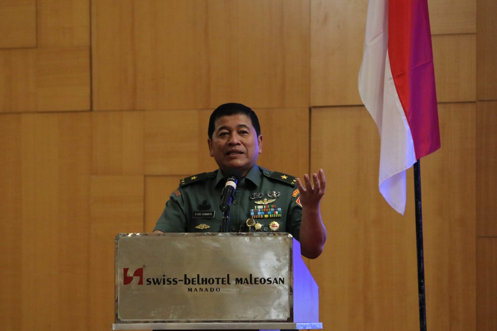Sosialisasi Regulasi Pembinaan Kesadaran Bela Negara di Kota Manado Sulut