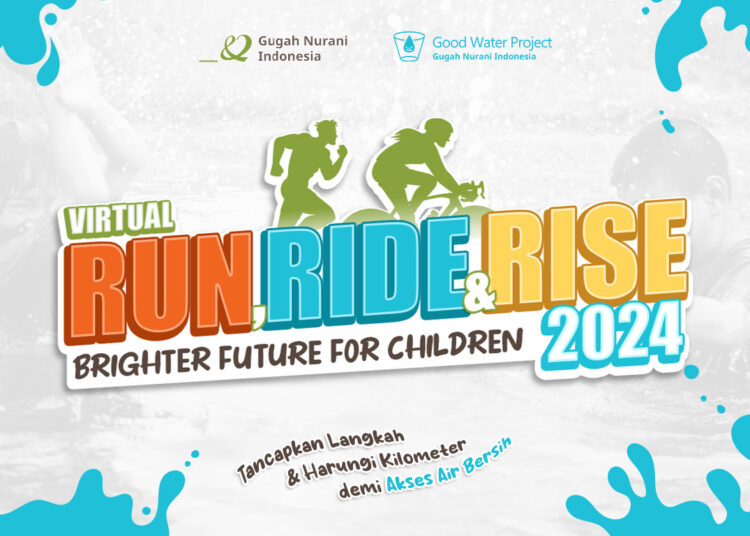 YAYASAN GUGAH NURANI INDONESIA SUKSES MENGGELAR ACARA OLAHRAGA VIRTUAL: RUN, RIDE, AND RISE 2024 - TeropongRakyat.co