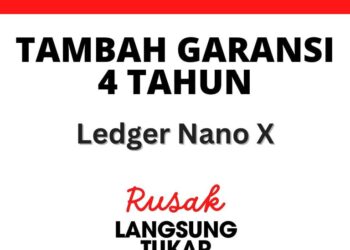 Pertama di Indonesia Tambah Garansi 4 Tahun Ledger Nano X Dompet Kripto dari Beli Finance dan CryptoWatch.ID - TeropongRakyat.co