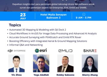 Halo Robotics Hadirkan "Drone Talks @ The Mulia": Solusi Survey & Mapping Modern - TeropongRakyat.co