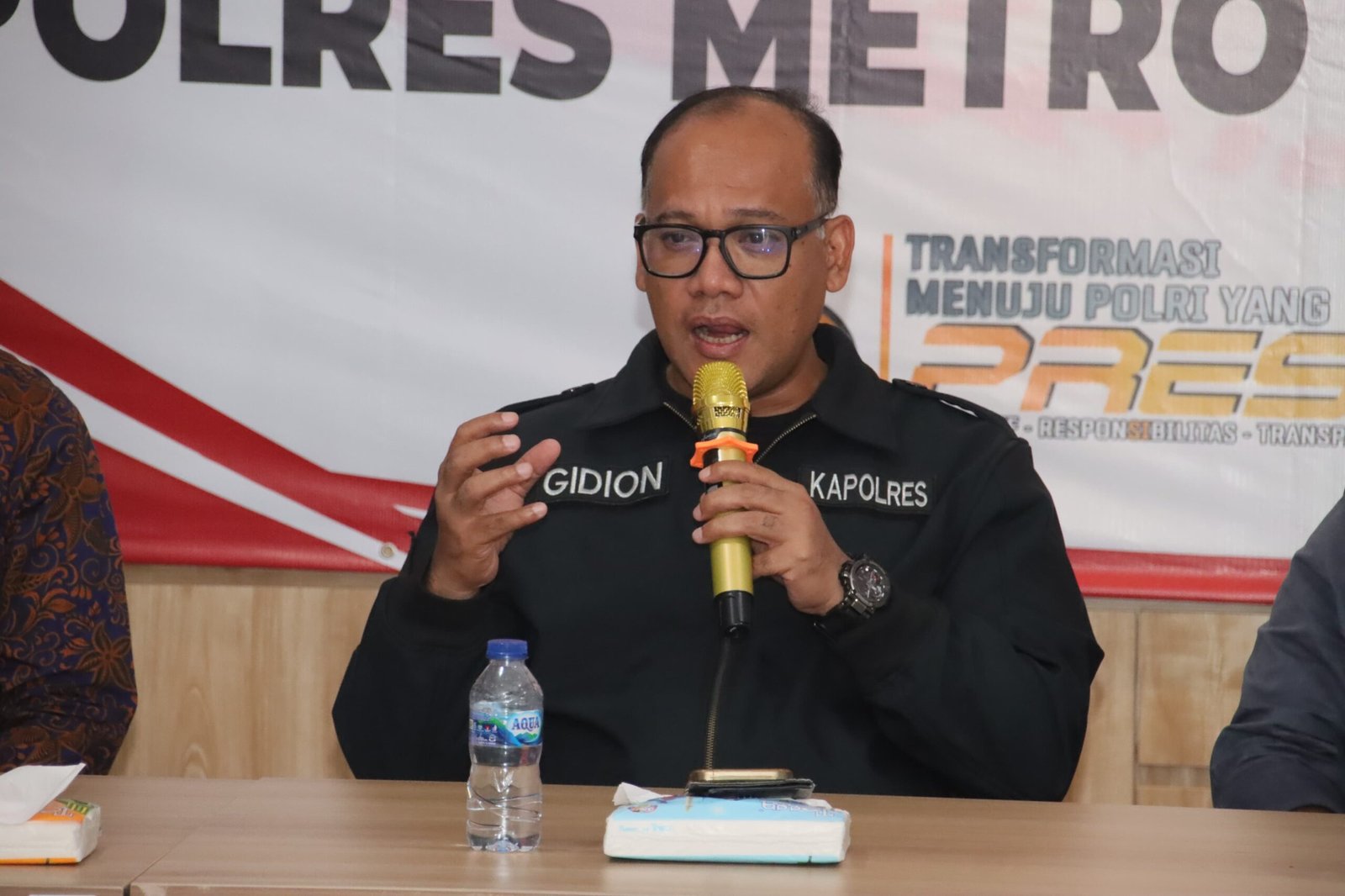 Ngopi Kamtibmas di Ancol, Kapolres Jakarta Utara: Mari Perkuat Keluarga - Teropongrakyat.co