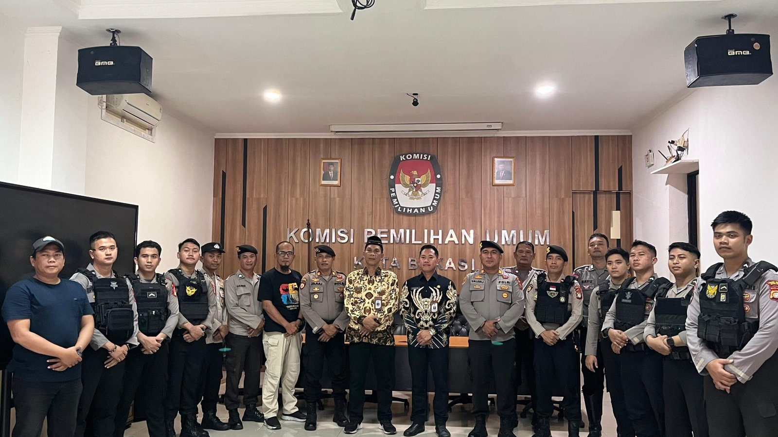 Jelang Pilkada 2024, Polres Metro Bekasi Kota Gelar Cipta Kondisi : Deteksi Dini dan Cooling System Jaga Kamtibmas