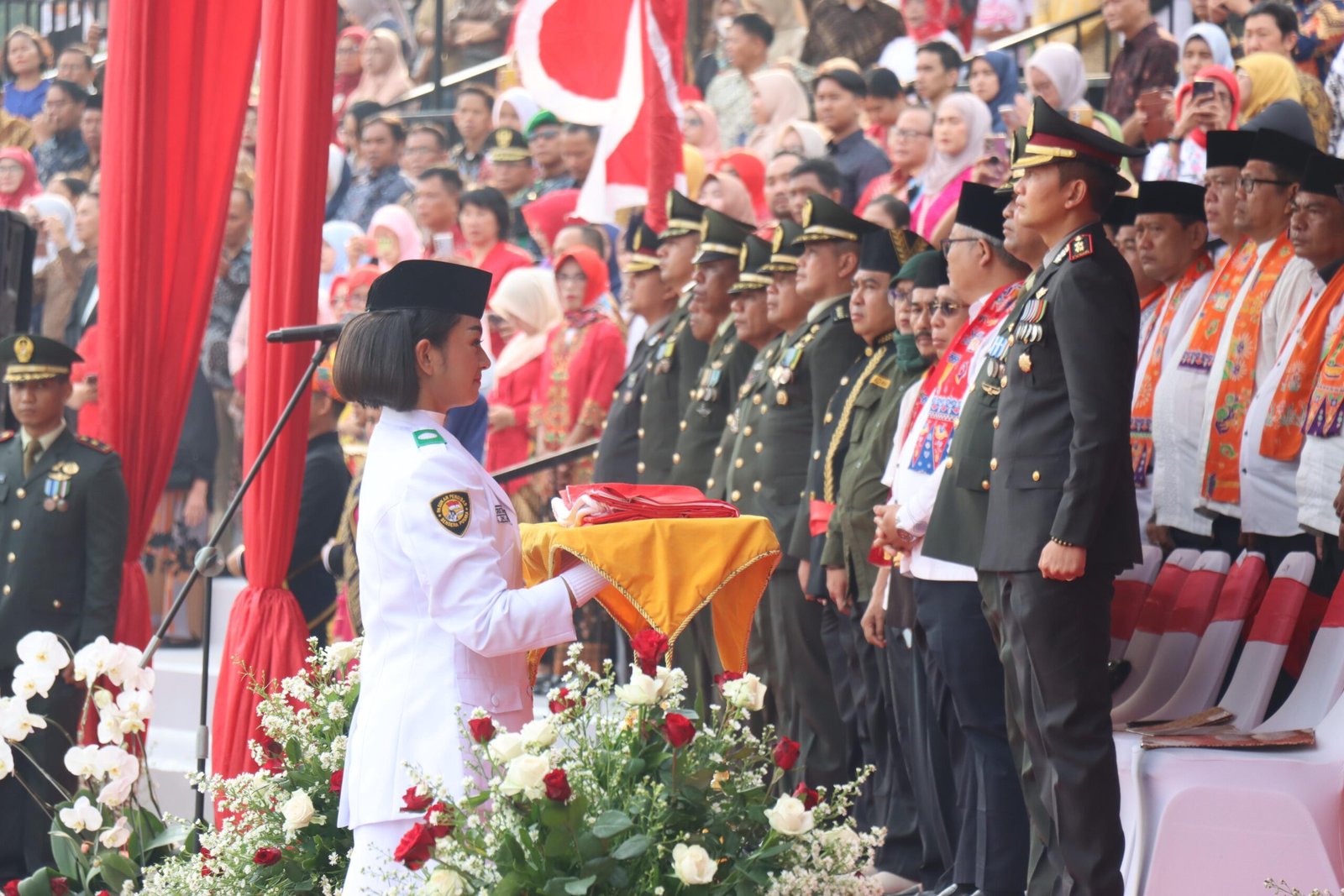 Upacara Kemerdekaan RI ke-79 di Lapangan Banteng, 3.000 Peserta Meriahkan Momen Bersejarah - TeropongRakyat.co