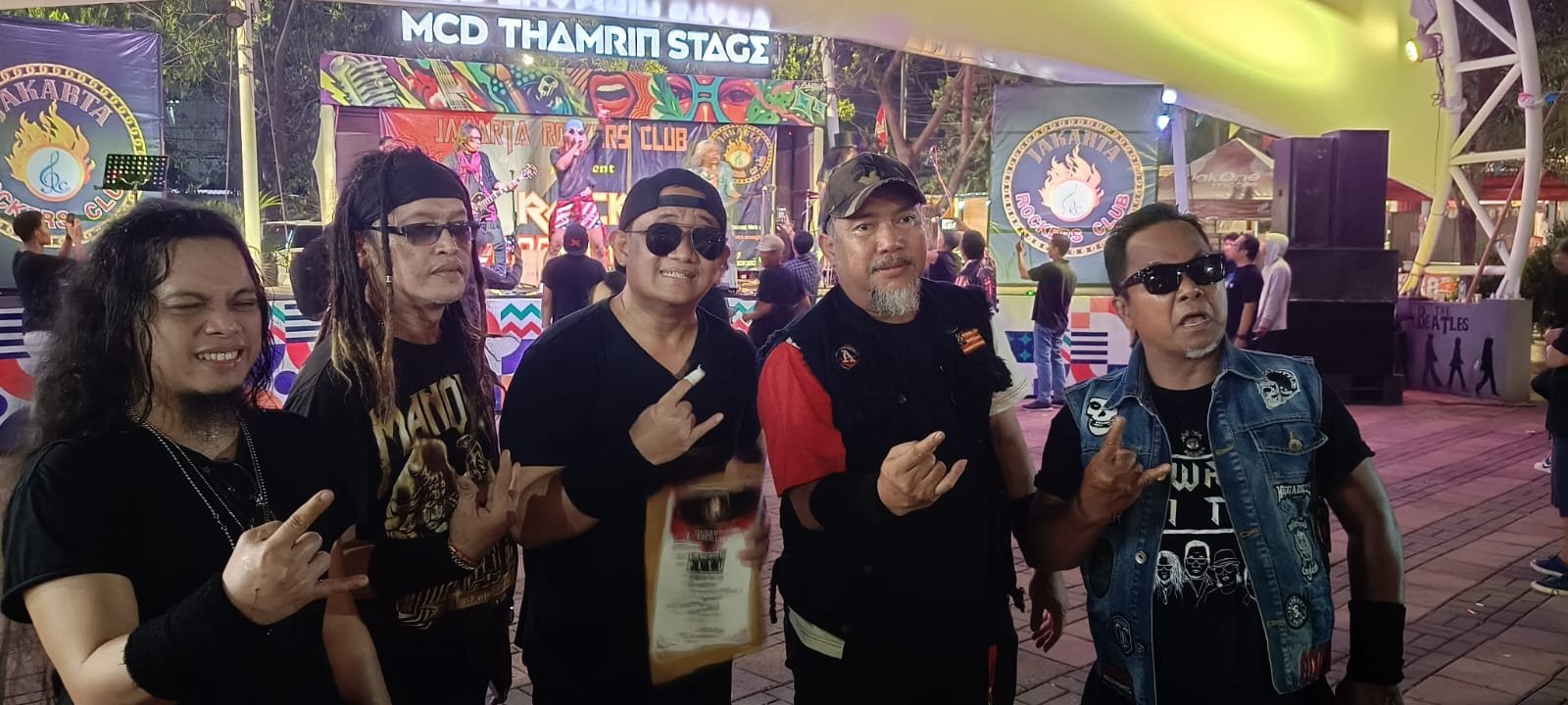 Lawang Pitu Band Rock Guncang Pecinta Musik Kota Jakarta Dalam Panggung Rock Kemerdekaan di MCD Thamrin Stage - Teropongrakyat.co