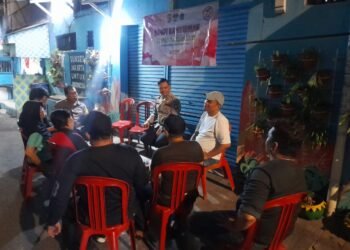 Polsek Kemayoran Mengadakan Kegiatan Ngopi Kamtibmas Di Wilayah Kelurahan Harapan Mulia - TeropongRakyat.co