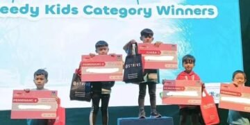 Adipati Putra Sertu Saiin Alim Raih Podium 200 Meter KBP City Run 2024  - TeropongRakyat.co