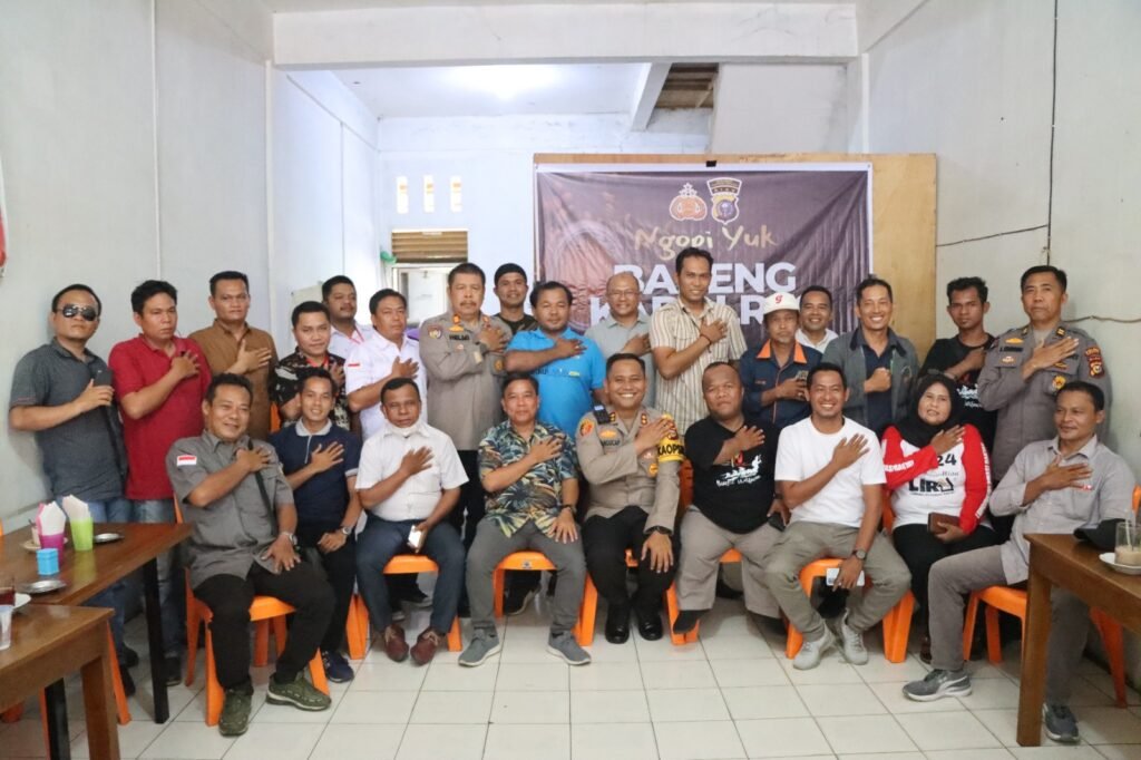 Kapolres Kuansing Coffee Morning Bersama Insan Pers: Wujudkan Cooling System Jelang Pilkada Serentak 2024 - Teropong Rakyat