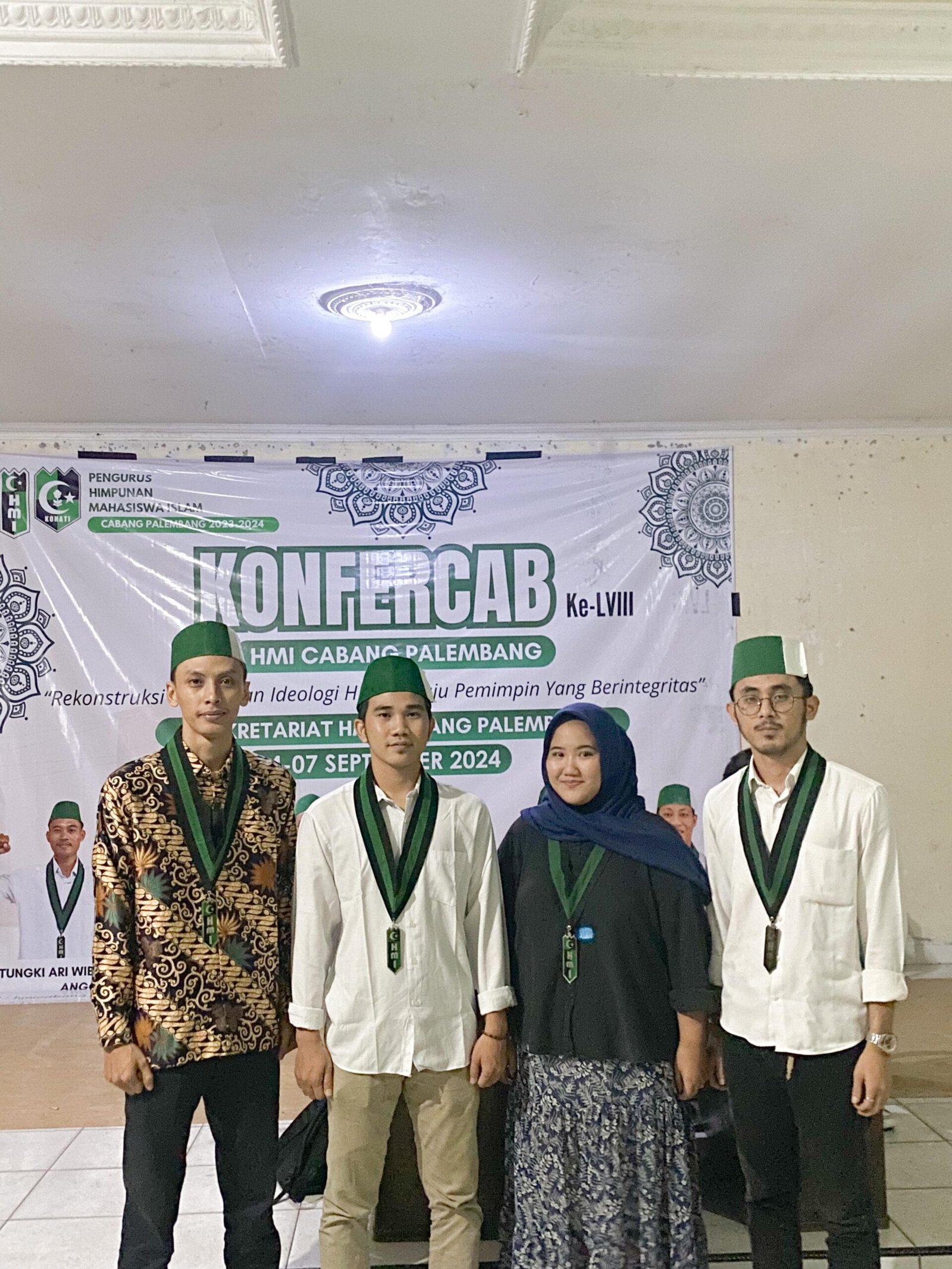 Bayu Pratama Terpilih Sebagai Ketua Umum HMI Cabang Palembang Periode 2024-2025