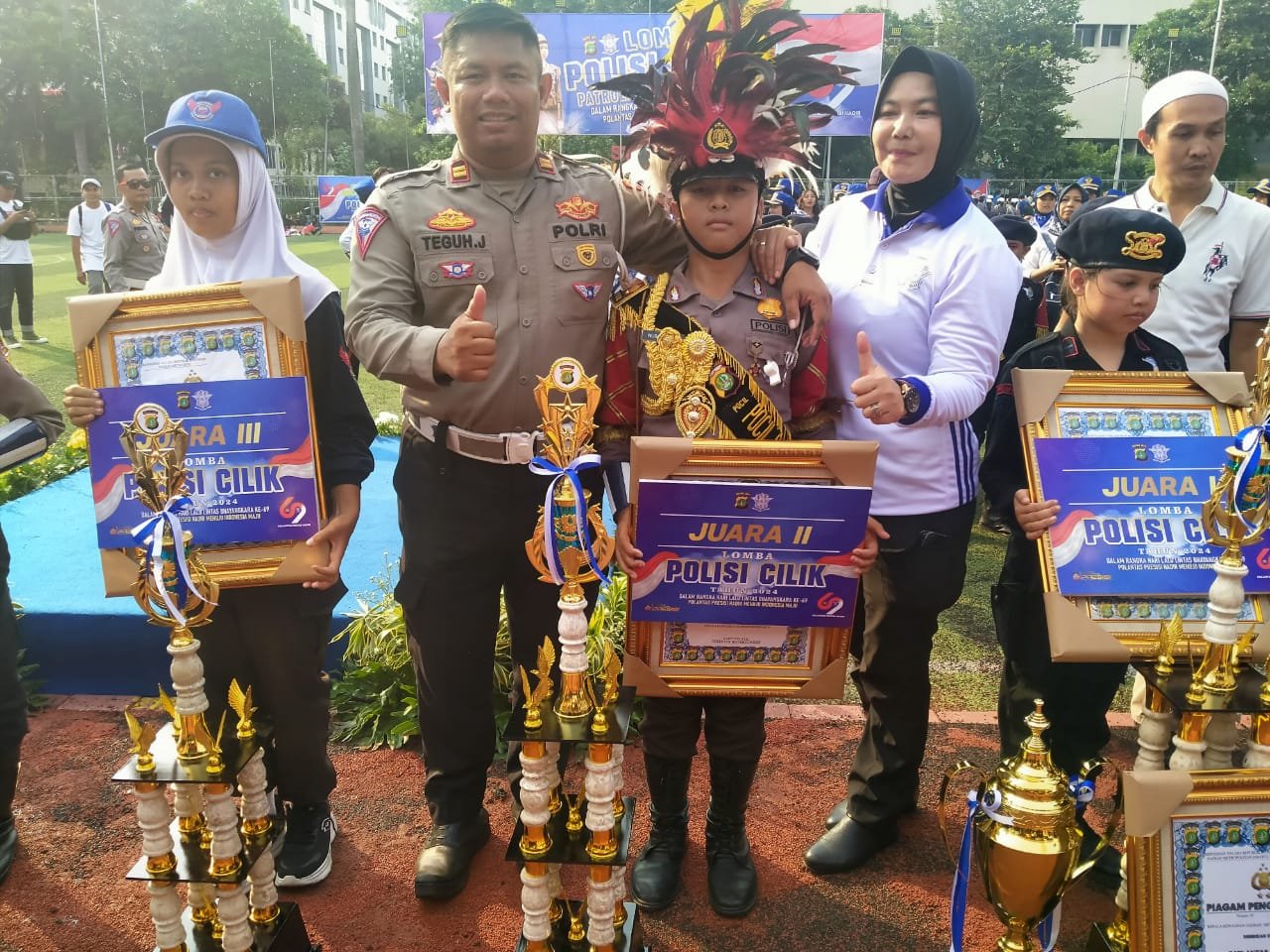 Perwakilan Satlantas Metro Jakarta Barat Raih Prestasi pada Lomba POCIL dan PKS dalam rangka HUT Lalu Lintas Polri Ke - 69 tahun 2024 - Teropongrakyat.co