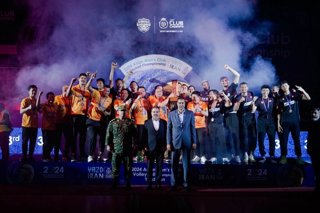 Portal Berita Indonesia dan Dunia Terkini Hari Ini, Update Harian Terbaru, Terlengkap, Tajam, Aktual dan Berimbang. Tim Voli Bhayangkara Presisi Juara 3 AVC Men’s Club Championship 2024 di Iran - Teropong Rakyat