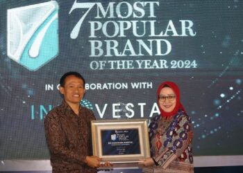 BRI-MI Raih Penghargaan sebagai The Most Popular Brand of the Year 2024 - TeropongRakyat.co