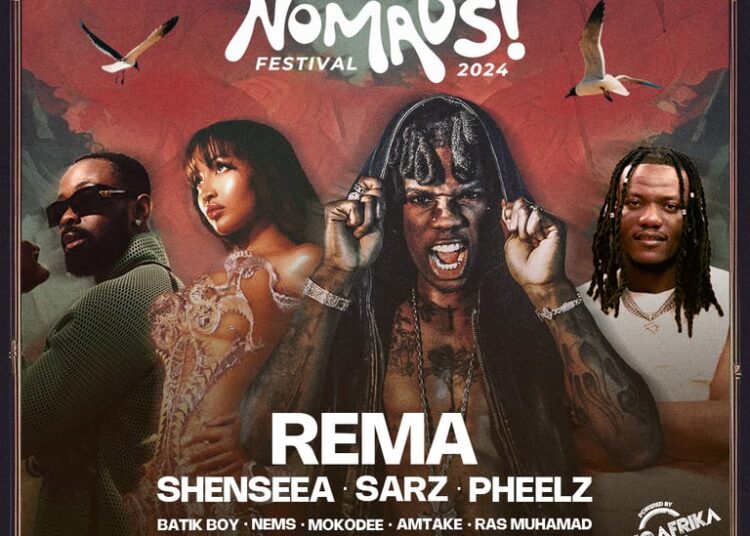 NOMADS! FESTIVAL 2024 EXPANDS LINEUP: REMA AND SHENSEEA WILL BE JOINED BY SARZ AND PHEELZ - TeropongRakyat.co