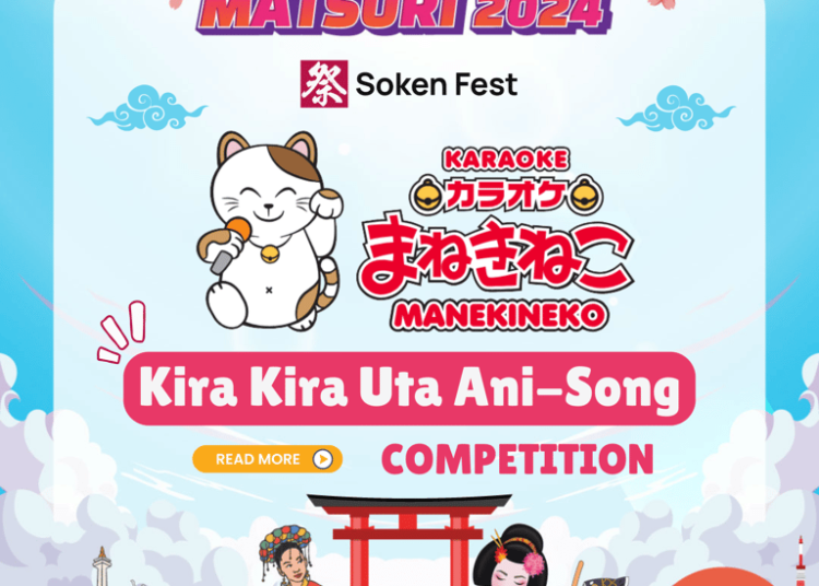 Karaoke Manekineko Hadirkan Kira Kira Uta Ani Song: Kompetisi Karaoke Anime Paling Bergengsi di Jak Japan Matsuri 2024 - TeropongRakyat.co