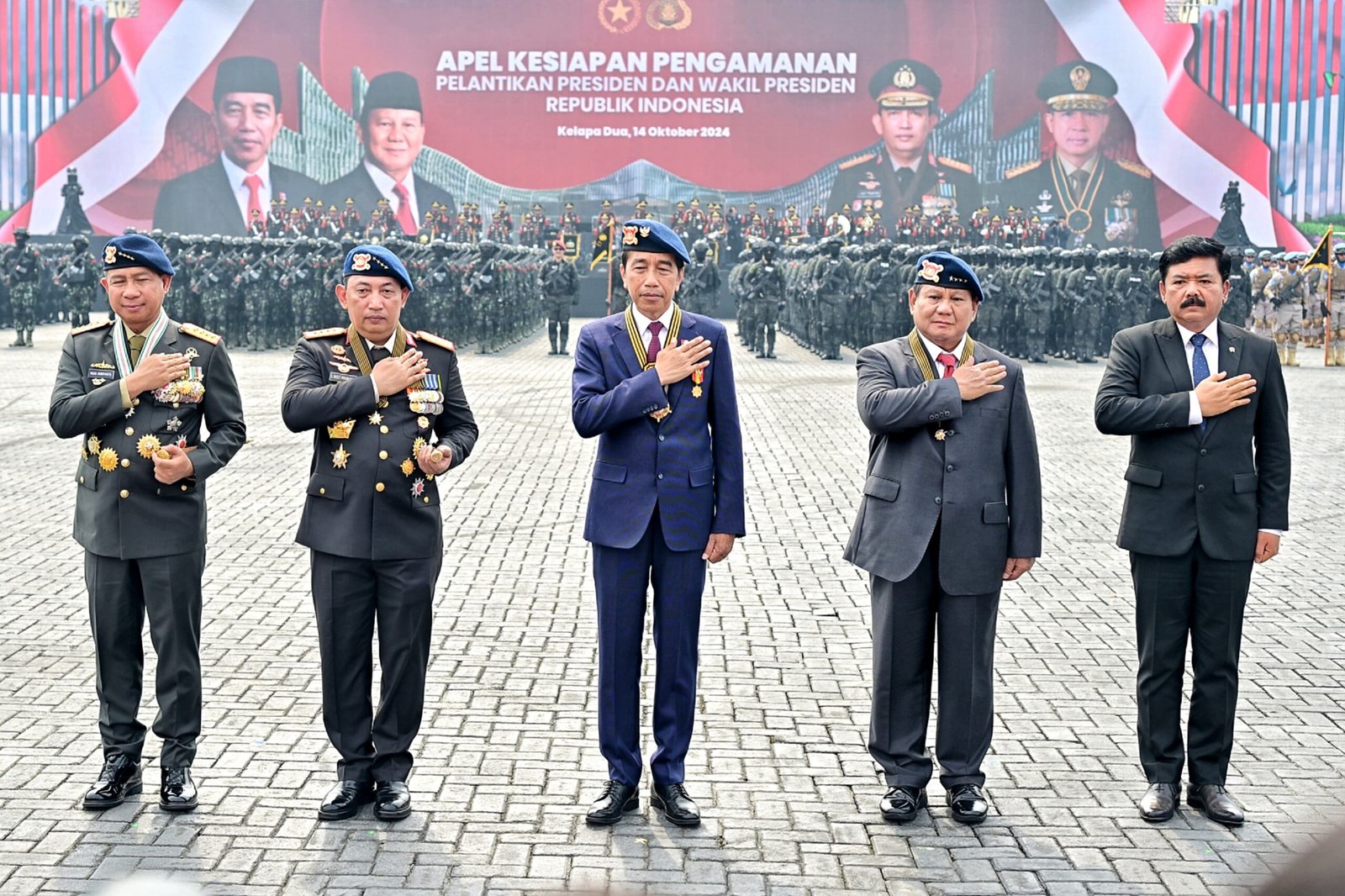 Anugerahi Presiden Jokowi Loka Praja Samrakshana, Kapolri: Bentuk Penghormatan Institusi - Teropong Rakyat