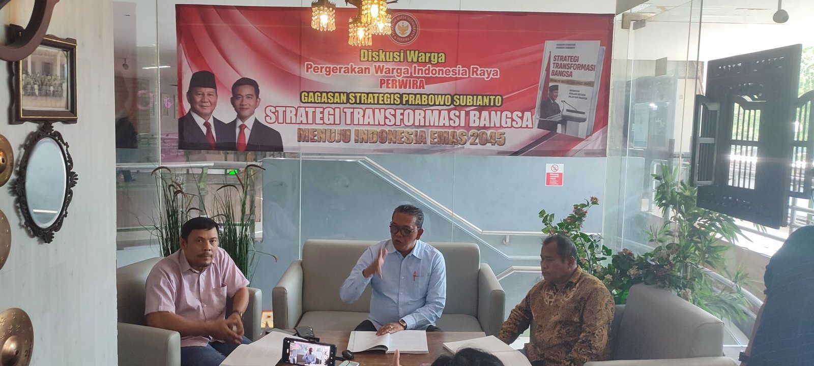 PERWIRA Gelar Diskusi Strategi Transformasi Bangsa Menuju Indonesia Emas 2045: Dukungan untuk Kepemimpinan Prabowo
