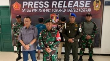 Satgas Pamtas Yonarmed 11 Kostrad Gagalkan Penyelundupan Toyota Land Cruiser VX 4WD dari Malaysia