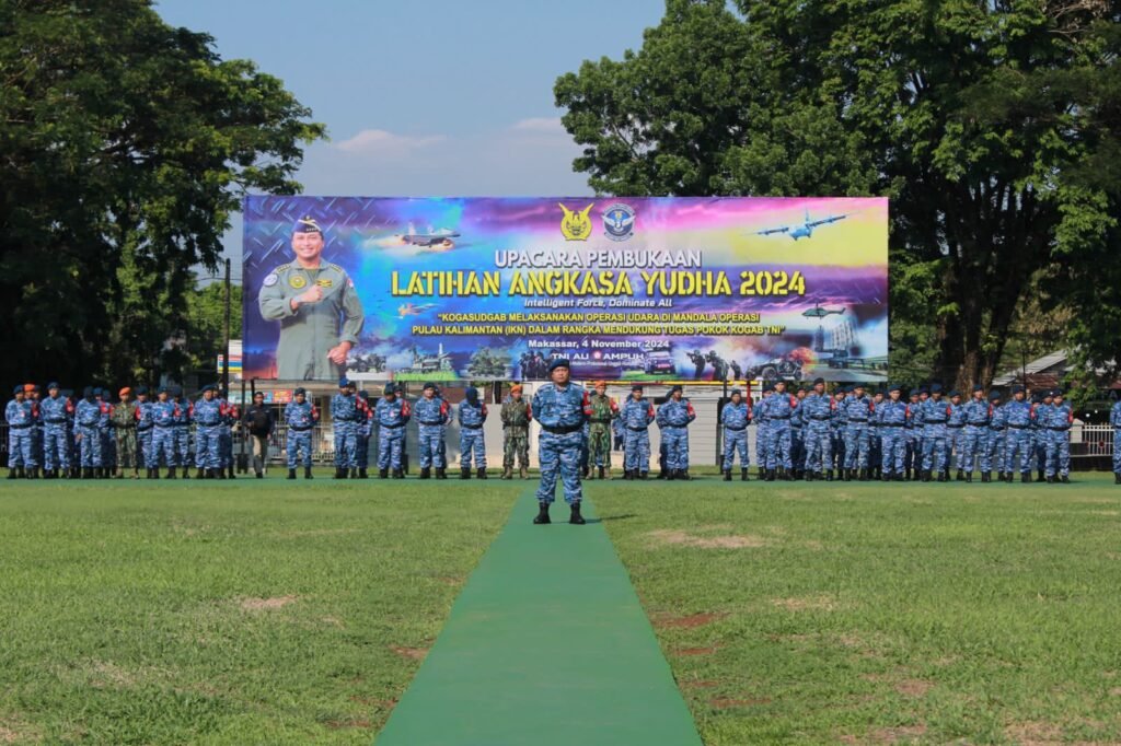 22 Personel Lanud Sultan Hasanuddin Ikuti Latihan Angkasa Yudha 2024 - Teropong Rakyat