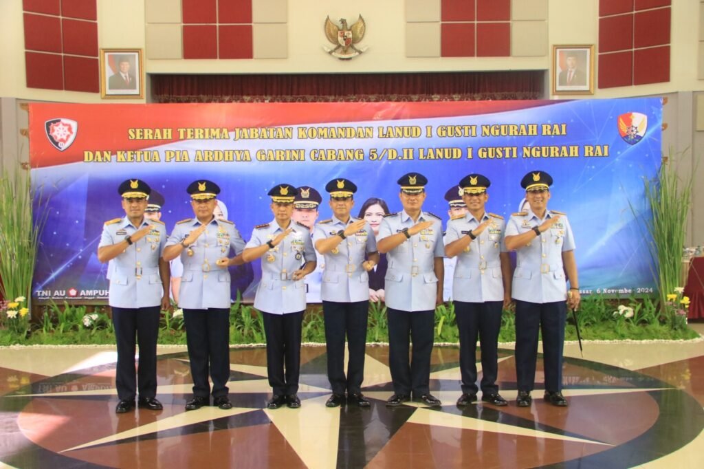 Danlanud Sultan Hasanuddin Hadiri Sertijab Danlanud I Gusti Ngurah Rai di Makoopsud II - Teropong Rakyat