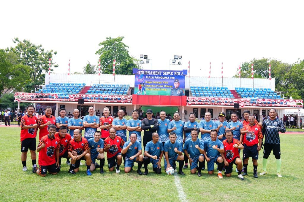 Kababek TNI Tutup Open Tournament Sepak Bola Piala Panglima TNI 2024 - Teropong Rakyat