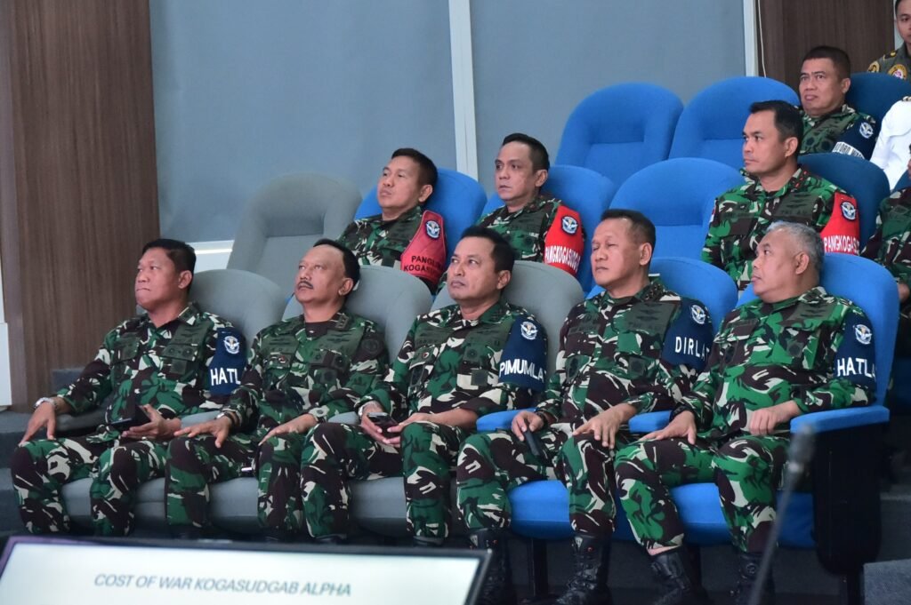 Portal Berita Indonesia dan Dunia Terkini Hari Ini, Update Harian Terbaru, Terlengkap, Tajam, Aktual dan Berimbang. Kasau Tinjau Wargaming Latihan Angkasa Yudha 2024 Kogasudgab Bravo - Teropong Rakyat