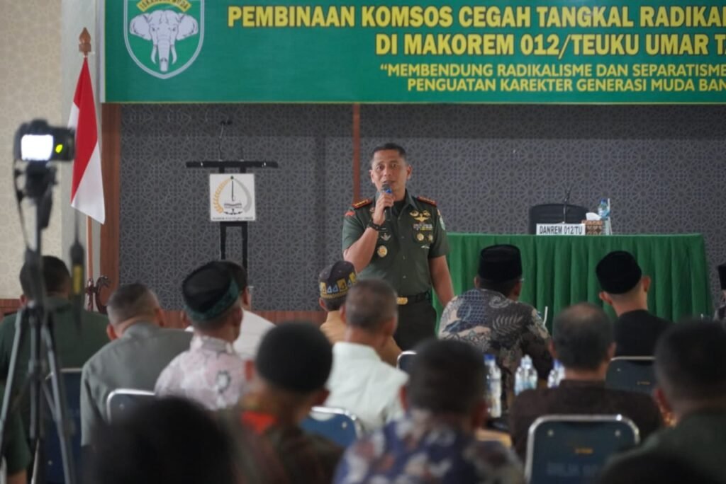 Danrem 012/TU : Media Sosial dan Globalisasi Jadi Tantangan Bagi Karakter Bangsa - Teropong Rakyat
