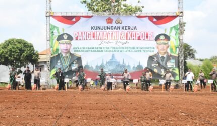 Dukung Asta Cita Presiden RI, Panglima TNI Tinjau Program Ketahanan Pangan Kodam IV/ Diponegoro - Teropongrakyat.co