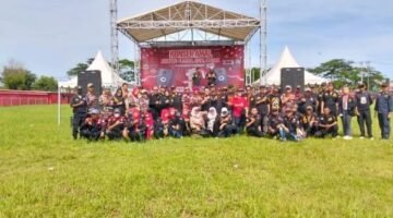 Dalam Rangka Memperingati Hari Pahlawan Aliansi Ormas,LSM,dan Media Parung Panjang Bersatu Mengadakan konser Amal