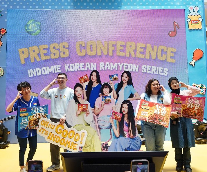 Indomie Gandeng NewJeans Jadi Global Brand Ambassador Sekaligus Luncurkan Produk Baru Indomie Korean Ramyeon Series - Teropongrakyat.co