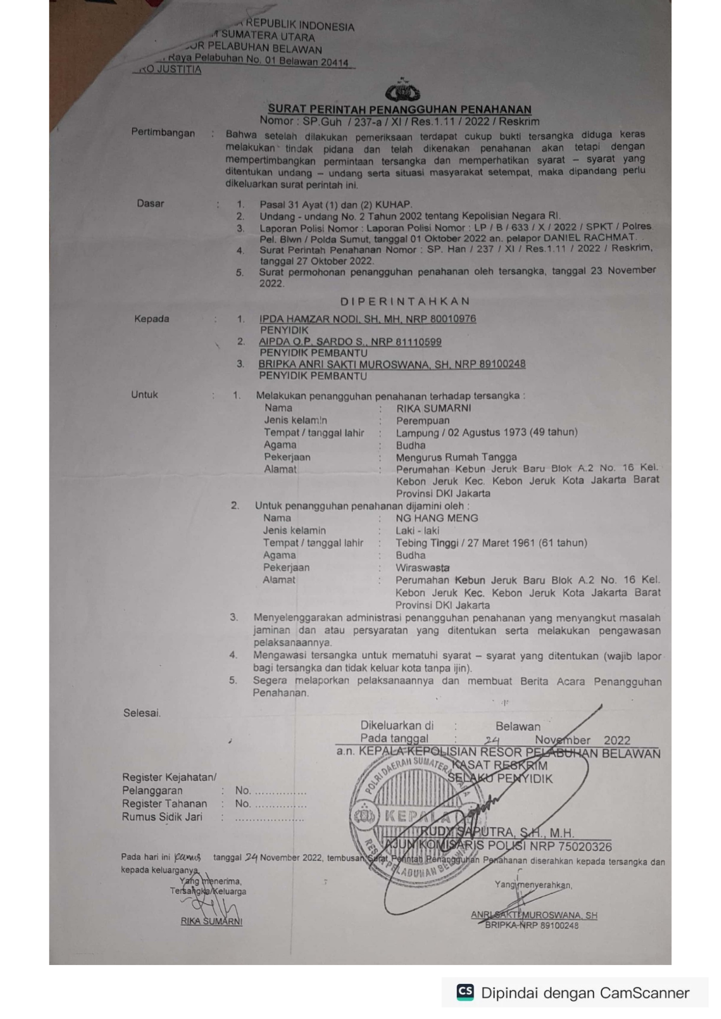 Dugaan Penggelapan, Seorang Ibu Pedagang Rempah di Sumatera Utara Ajukan Surat Permohonan Perlindungan Hukum - Teropongrakyat.co