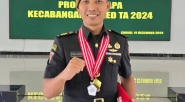 Kapten Arm Agung Hendriawan Yonarmed 1 Kostrad Raih Predikat Terbaik Diklapa II Kecabangan Armed Ta. 2024